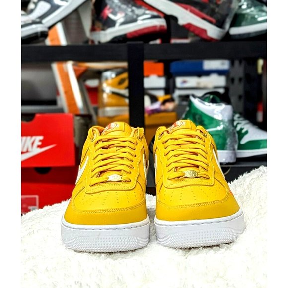 NIKE AIR FORCE 1 07 SE YELLOW OCHRE-SAIL WOMENS SZ 12-MENS SZ 10.5 [DQ7582-700]